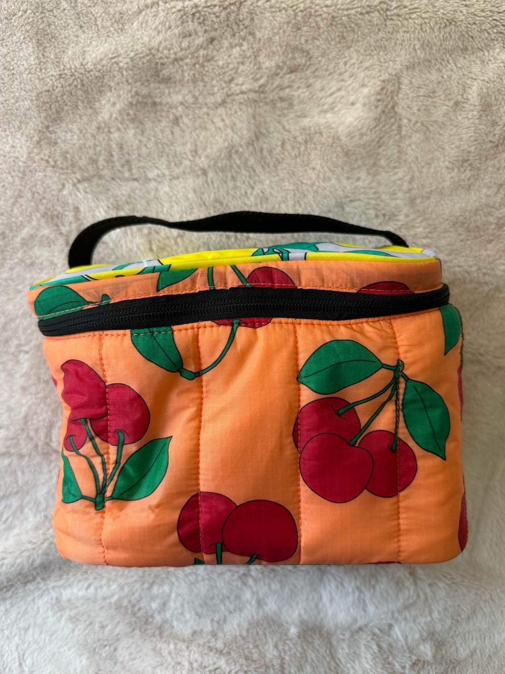 BAGGU Puffy Lunch Bag Sunshine Fruit Mix